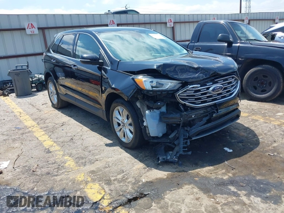 2021 Ford Edge Titanium z VIN 2FMPK3K96MBA16046, wystawiony jako IAAI lot #42137419 z przebiegiem 88 622 mil mil oraz . Historia ofert i sprzedaży dostępna na DreamBid. Obrazek 1.