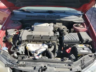 2009 Kia Spectra EX with VIN KNAFE221595630820, listed as a Copart auction lot 72431004 with 136,469 mi miles and Salvage Title. Bid and sale history available at carsss.com. Image 12.
