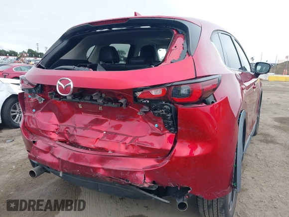2022 Mazda CX-5 2.5 S Premium Package with VIN JM3KFBDM2N0648342, listed as a IAAI auction lot 41922217 with 31,520 mi miles. Bid and sale history available at carsss.com. Image 6.