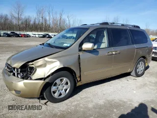2007 Kia Sedona LX with VIN KNDMB233476147961, listed as a Copart auction lot 48478215 with 234,710 mi miles and Salvage Title. Bid and sale history available at carsss.com. Image 1.