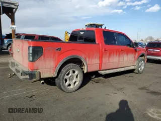 2012 Ford F-150 XL with VIN 1FTFW1ET1CKD52157, listed as a Copart auction lot 47454515 with 164,000 mi miles and Salvage title. Bid and sale history available at DreamBid. Image 3.