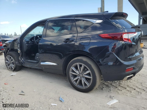 2022 Acura RDX w/Technology Package with VIN 5J8TC1H51NL004933, listed as a Copart auction lot 42537555 with 26,495 mi miles and Salvage Title. Bid and sale history available at carsss.com. Image 2.