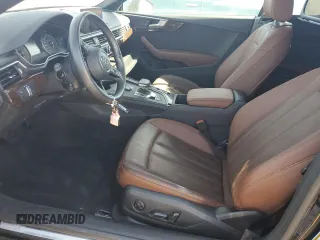 2019 Audi A5 Cabriolet Premium z VIN WAUWNGF56KN010302, wystawiony jako Copart lot #65011662 z przebiegiem Nie podano mil oraz . Historia ofert i sprzedaży dostępna na DreamBid. Obrazek 7.
