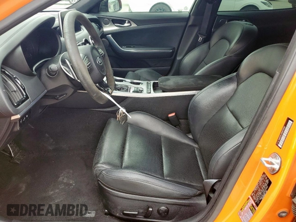 2019 Kia Stinger GT with VIN KNAE35LC9K6070562, listed as a Copart auction lot 51612275 with 75,785 mi miles and Salvage Title. Bid and sale history available at DreamBid. Image 9.