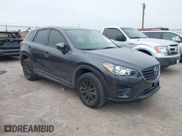 2016 Mazda CX-5 Sport with VIN JM3KE2BY4G0858100, listed as a IAAI auction lot 41368135 with 93,435 mi miles. Bid and sale history available at carsss.com. Image 1.
