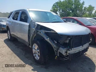 2018 Chevrolet Traverse LT Cloth with VIN 1GNERGKW8JJ180711, listed as a IAAI auction lot 42582738 with 83,702 mi miles and . Bid and sale history available at DreamBid. Image 1.