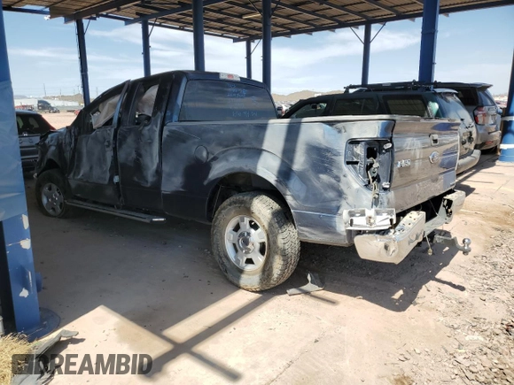 2014 Ford F-150 XL with VIN 1FTFX1EF1EKE23402, listed as a Copart auction lot 59042895 with 108,844 mi miles and Salvage title. Bid and sale history available at DreamBid. Image 2.