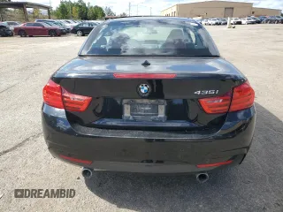 2014 BMW 4 Series 435i with VIN WBA3T3C59EP736749, listed as a Copart auction lot 76011404 with 48,815 mi miles and Salvage title. Bid and sale history available at DreamBid. Image 6.