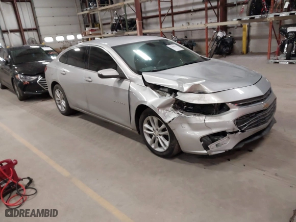 2018 Chevrolet Malibu LT with VIN 1G1ZD5ST6JF241438, listed as a IAAI auction lot 41684121 with 140,227 mi miles. Bid and sale history available at carsss.com. Image 1.