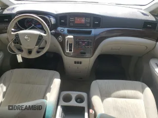 2012 Nissan Quest SL with VIN JN8AE2KP8C9045378, listed as a Copart auction lot 54487715 with 181,648 mi miles and Salvage Title. Bid and sale history available at carsss.com. Image 8.