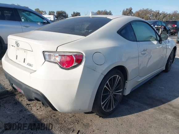 2016 Scion FR-S with VIN JF1ZNAA17G9707484, listed as a IAAI auction lot 41857022 with 53,431 mi miles. Bid and sale history available at carsss.com. Image 4.