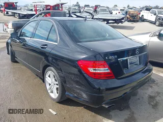 2013 Mercedes-Benz C-Class C 250 Sport with VIN WDDGF4HB4DA746936, listed as a IAAI auction lot 41594574 with 101,488 mi miles. Bid and sale history available at carsss.com. Image 3.
