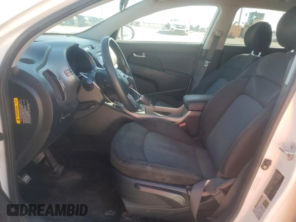 2016 Kia Sportage LX with VIN KNDPB3AC7G7880778, listed as a Copart auction lot 47276945 with 189,032 mi miles and Salvage Title. Bid and sale history available at carsss.com. Image 7.