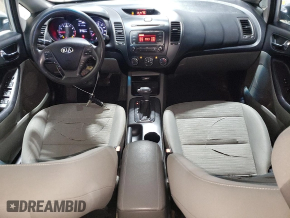 2014 Kia Forte LX with VIN KNAFX4A64E5243348, listed as a Copart auction lot 51270605 with 110,241 mi miles and Salvage Title. Bid and sale history available at DreamBid. Image 8.