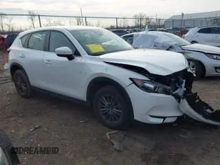 2020 Mazda CX-5 Sport with VIN JM3KFABM5L0762930, listed as a IAAI auction lot 41687180 with 35,507 mi miles. Bid and sale history available at carsss.com. Image 1.