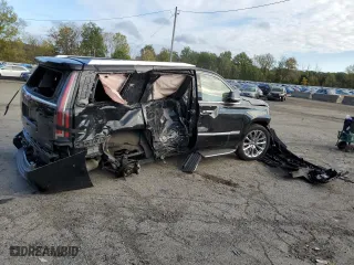 2019 Cadillac Escalade Luxury with VIN 1GYS4BKJ5KR391959, listed as a Copart auction lot 73730244 with 0 mi miles and Salvage Title. Bid and sale history available at carsss.com. Image 3.