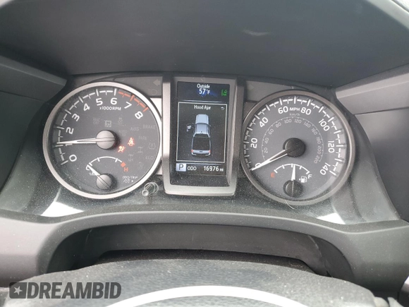 2021 Toyota Tacoma 4WD SR5 with VIN 3TMDZ5BN0MM114807, listed as a Copart auction lot 47781815 with 16,976 mi miles and Salvage Title. Bid and sale history available at carsss.com. Image 9.