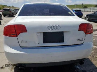 2007 Audi A4 2.0T with VIN WAUDF78E87A203390, listed as a Copart auction lot 56594595 with 122,328 mi miles and Salvage title. Bid and sale history available at DreamBid. Image 6.