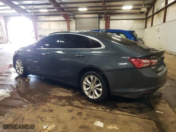 2020 Chevrolet Malibu LT with VIN 1G1ZD5ST4LF045615, listed as a Copart auction lot 45857225 with 75,854 mi miles and Non Repairable. Bid and sale history available at carsss.com. Image 2.