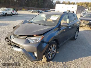 2016 Toyota RAV4 Hybrid Limited with VIN JTMDJREV7GD048573, listed as a IAAI auction lot 41260805 with NaN miles. Bid and sale history available at carsss.com. Image 17.