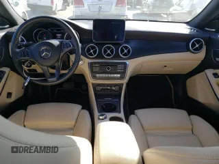 2017 Mercedes-Benz CLA 250 with VIN WDDSJ4GB2HN497092, listed as a Copart auction lot 41401744 with 84,083 mi miles and . Bid and sale history available at DreamBid. Image 8.