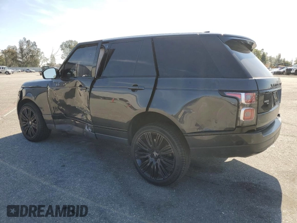 2021 Land Rover Range Rover P525 Westminster with VIN SALGS2SEXMA431953, listed as a Copart auction lot 50165515 with 79,567 mi miles and Salvage title. Bid and sale history available at DreamBid. Image 2.