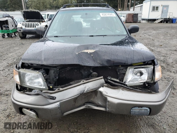 1998 Subaru Forester S with VIN JF1SF655XWH765781, listed as a Copart auction lot 45874945 with 154,624 mi miles and Salvage Title. Bid and sale history available at carsss.com. Image 5.