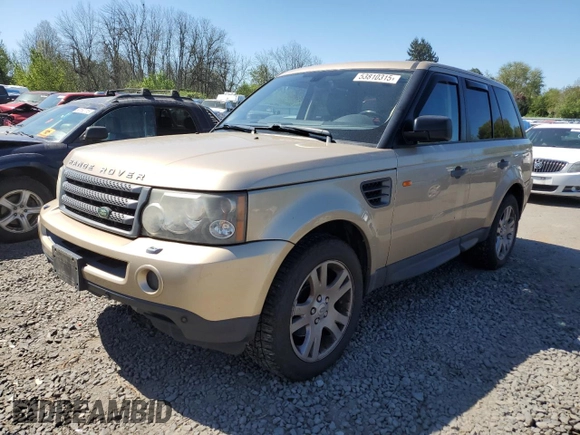 2006 Land Rover Range Rover Sport HSE z VIN SALSF25416A908144, wystawiony jako Copart lot #53810315 z przebiegiem 141 399 mil mil oraz Szkoda całkowita • Salvage title. Historia ofert i sprzedaży dostępna na DreamBid. Obrazek 1.