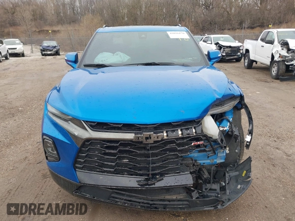 2021 Chevrolet Blazer RS with VIN 3GNKBKRS2MS517518, listed as a IAAI auction lot 42016670 with 68,429 mi miles and . Bid and sale history available at DreamBid. Image 12.