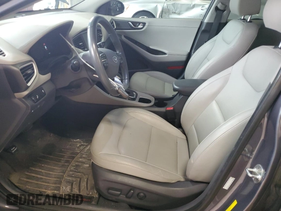 2017 Hyundai Ioniq Limited with VIN KMHC85LC7HU020819, listed as a Copart auction lot 53632155 with 72,404 mi miles and Clean Title. Bid and sale history available at DreamBid. Image 7.