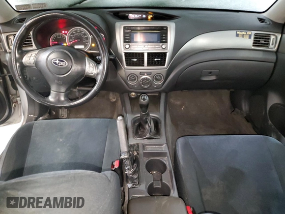 2008 Subaru Impreza Sedan (Natl) i w/Premium Pkg with VIN JF1GE61698G503203, listed as a Copart auction lot 87716435 with 160,884 mi miles and Salvage Title. Bid and sale history available at carsss.com. Image 8.