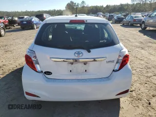 2014 Toyota Yaris L with VIN VNKKTUD32EA008556, listed as a Copart auction lot 80899304 with 0 mi miles and Salvage Title. Bid and sale history available at carsss.com. Image 6.