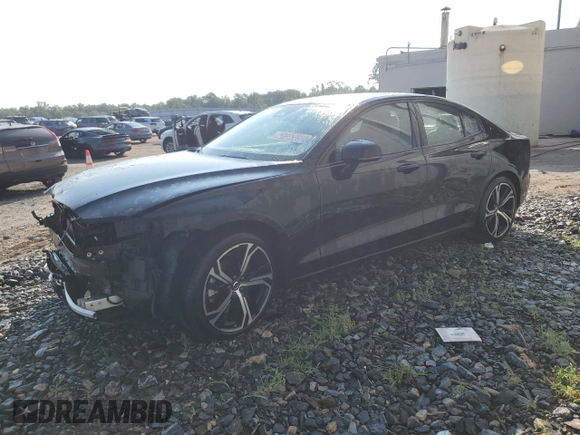 2024 Volvo S60 Core Dark Theme with VIN 7JRL12TK2RG323152, listed as a Copart auction lot 63756205 with 19,963 mi miles and Clean title. Bid and sale history available at DreamBid. Image 1.