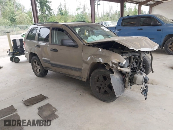 2005 Jeep Grand Cherokee Laredo with VIN 1J4GR48KX5C589625, listed as a IAAI auction lot 42699102 with Not provided miles and . Bid and sale history available at DreamBid. Image 1.