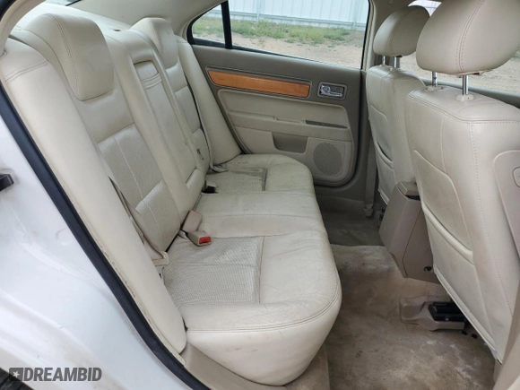 2008 Lincoln MKZ with VIN 3LNHM28T18R635429, listed as a Copart auction lot 66032034 with 136,946 mi miles and Clean Title. Bid and sale history available at carsss.com. Image 10.