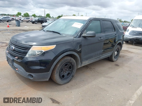 2013 Ford Police Interceptor Utility z VIN 1FM5K8AR6DGC72895, wystawiony jako IAAI lot #42239370 z przebiegiem 210 128 mil mil oraz . Historia ofert i sprzedaży dostępna na DreamBid. Obrazek 2.