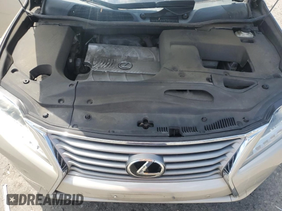 2013 Lexus RX 350 with VIN 2T2BK1BA5DC219848, listed as a Copart auction lot 53986685 with 154,784 mi miles and Salvage Title. Bid and sale history available at DreamBid. Image 12.