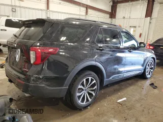2023 Ford Explorer ST-Line z VIN 1FMSK8KH4PGC23174, wystawiony jako Copart lot #87657665 z przebiegiem 21 082 mil mil oraz Szkoda całkowita • Salvage title. Historia ofert i sprzedaży dostępna na DreamBid. Obrazek 3.