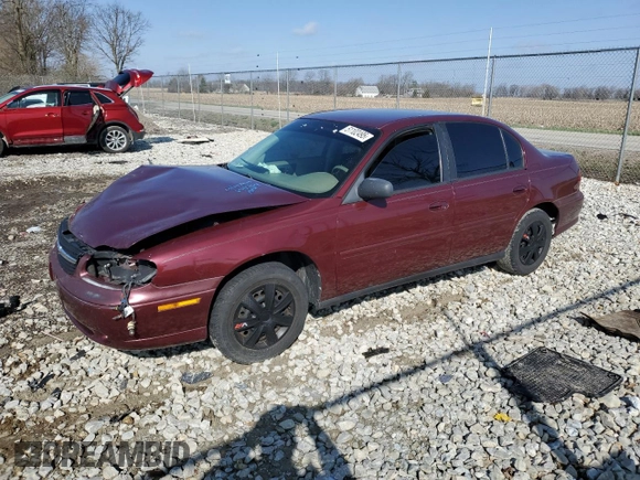 2001 Chevrolet Malibu with VIN 1G1ND52J016231551, listed as a Copart auction lot 51102495 with 111,295 mi miles and Salvage Title. Bid and sale history available at carsss.com. Image 1.