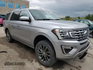 2020 Ford Expedition Limited with VIN 1FMJU2AT5LEA69539, listed as a Copart auction lot 60081375 with 64,622 mi miles and Salvage title. Bid and sale history available at DreamBid. Image 4.