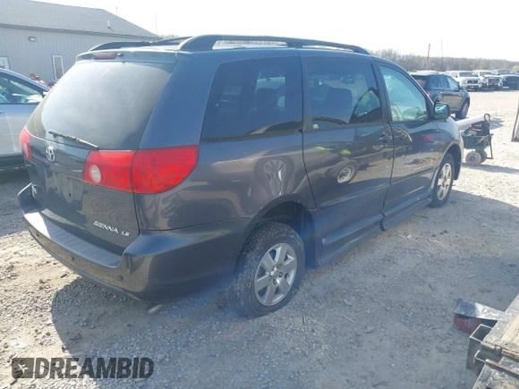 2007 Toyota Sienna CE with VIN 5TDZK23C97S078643, listed as a IAAI auction lot 41991258 with 133,313 mi miles. Bid and sale history available at carsss.com. Image 4.