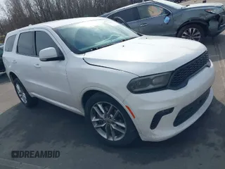 2022 Dodge Durango GT with VIN 1C4RDJDG1NC182712, listed as a IAAI auction lot 41468190 with 115,903 mi miles and . Bid and sale history available at DreamBid. Image 1.