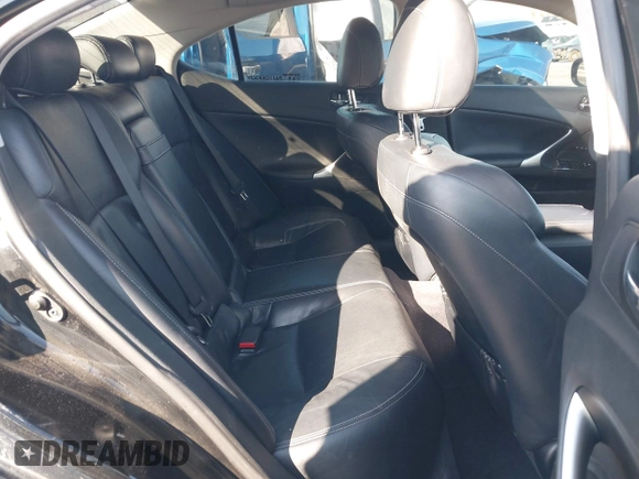 2010 Lexus IS 350 with VIN JTHBE5C21A2017706, listed as a IAAI auction lot 41422098 with 250,695 mi miles and . Bid and sale history available at DreamBid. Image 8.