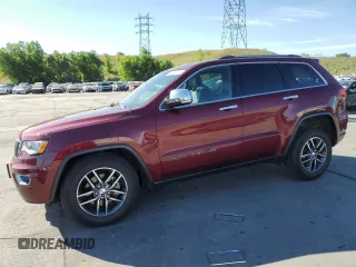 2018 Jeep Grand Cherokee Limited with VIN 1C4RJFBG4JC492792, listed as a Copart auction lot 63429715 with 86,371 mi miles and Salvage title. Bid and sale history available at DreamBid. Image 1.