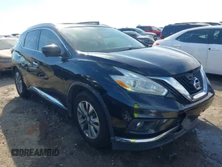 2016 Nissan Murano SL z VIN 5N1AZ2MH1GN105404, wystawiony jako IAAI lot #41645304 z przebiegiem 159 381 mil mil oraz . Historia ofert i sprzedaży dostępna na DreamBid. Obrazek 1.