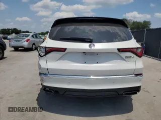 2023 Acura MDX Technology with VIN 5J8YD9H45PL000928, listed as a Copart auction lot 58206855 with 32,168 mi miles and Salvage title. Bid and sale history available at DreamBid. Image 6.