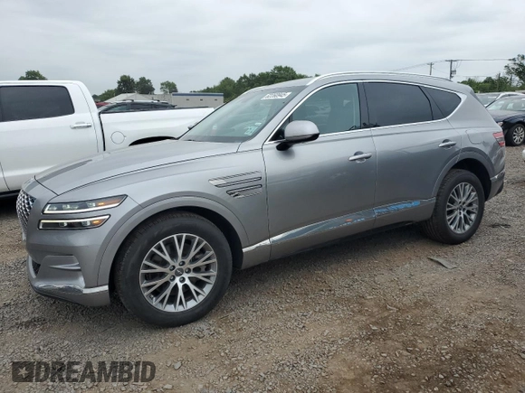 2024 Genesis GV80 with VIN KMUHBDSB0RU210037, listed as a Copart auction lot 62260945 with 26,985 mi miles and Clean title. Bid and sale history available at DreamBid. Image 1.