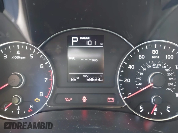 2018 Kia Forte LX with VIN 3KPFK4A77JE209753, listed as a IAAI auction lot 41896792 with 68,623 mi miles. Bid and sale history available at carsss.com. Image 7.