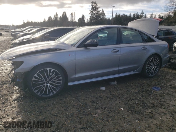 2018 Audi A6 Sport with VIN WAUF3AFC9JN046422, listed as a Copart auction lot 84331714 with 101,016 mi miles and Salvage Title. Bid and sale history available at carsss.com. Image 1.