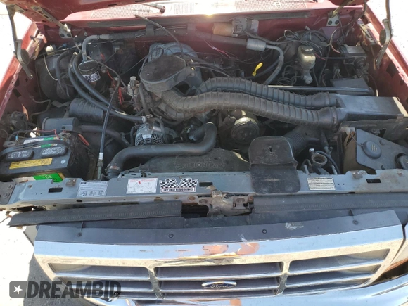 1993 Ford F-150 z VIN 1FTEF15N1PLA66922, wystawiony jako Copart lot #54968265 z przebiegiem 203 503 mil mil oraz Czysty tytuł • Clean title. Historia ofert i sprzedaży dostępna na DreamBid. Obrazek 11.